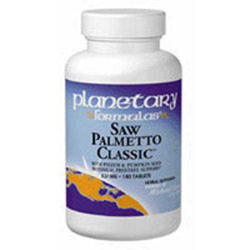 Saw Palmetto Classic 180 Tabs by Planetary Herbals