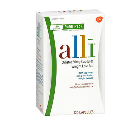 Image of Alli, Alli Weight Loss Refill Pack, 120 Capsules