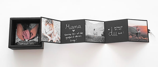 DIY Fotoalbum Jahrestag - Personalisierte Geschenke Jahrestag - Suzu Papers