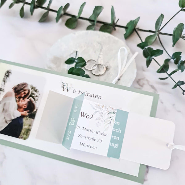 DIY Hochzeitseinladung - Suzu Papers