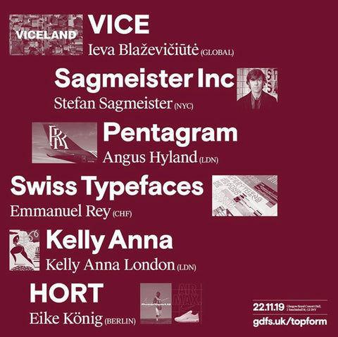 Top form vice Swiss typeface Kelly Anna 