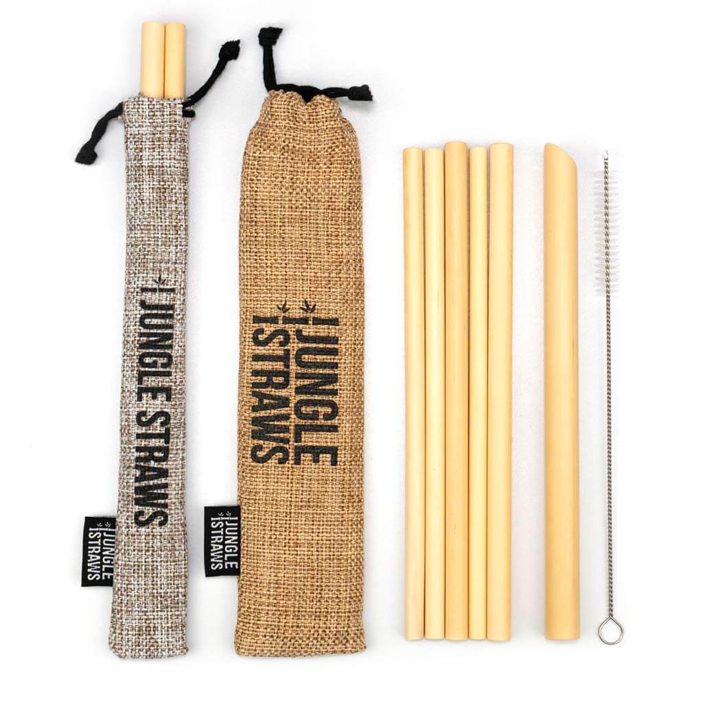 Custom Branded Bamboo Straws For Businesses