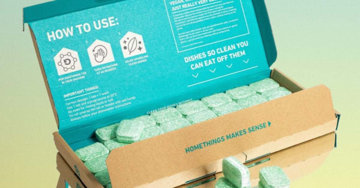 eco-friendly dishwasher tablets