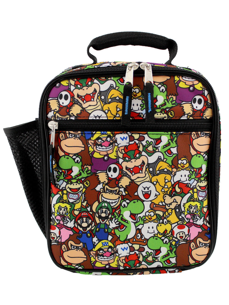 NEW Super Mario Lunch Box - Thermos Insulated Soft Lunch Kit