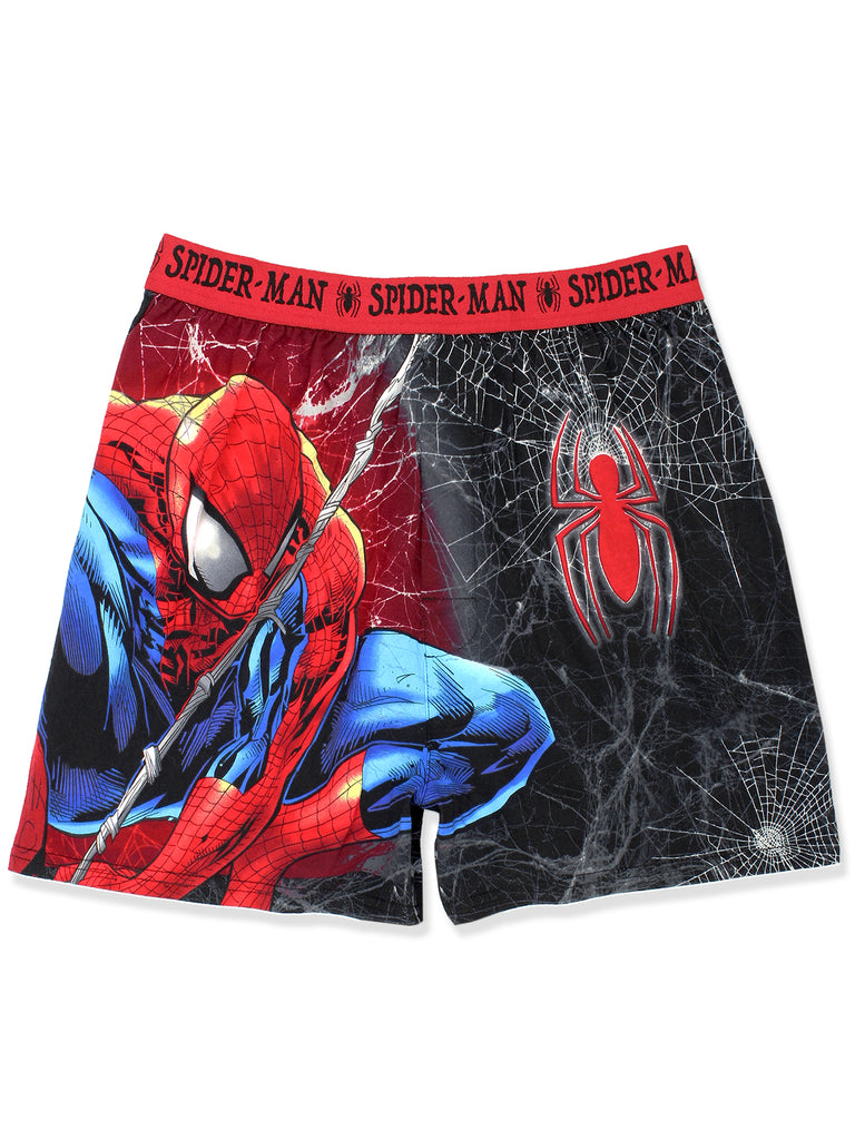 Marvel Comics Men's Kawaii Character Grid Boxers Underwear Boxer