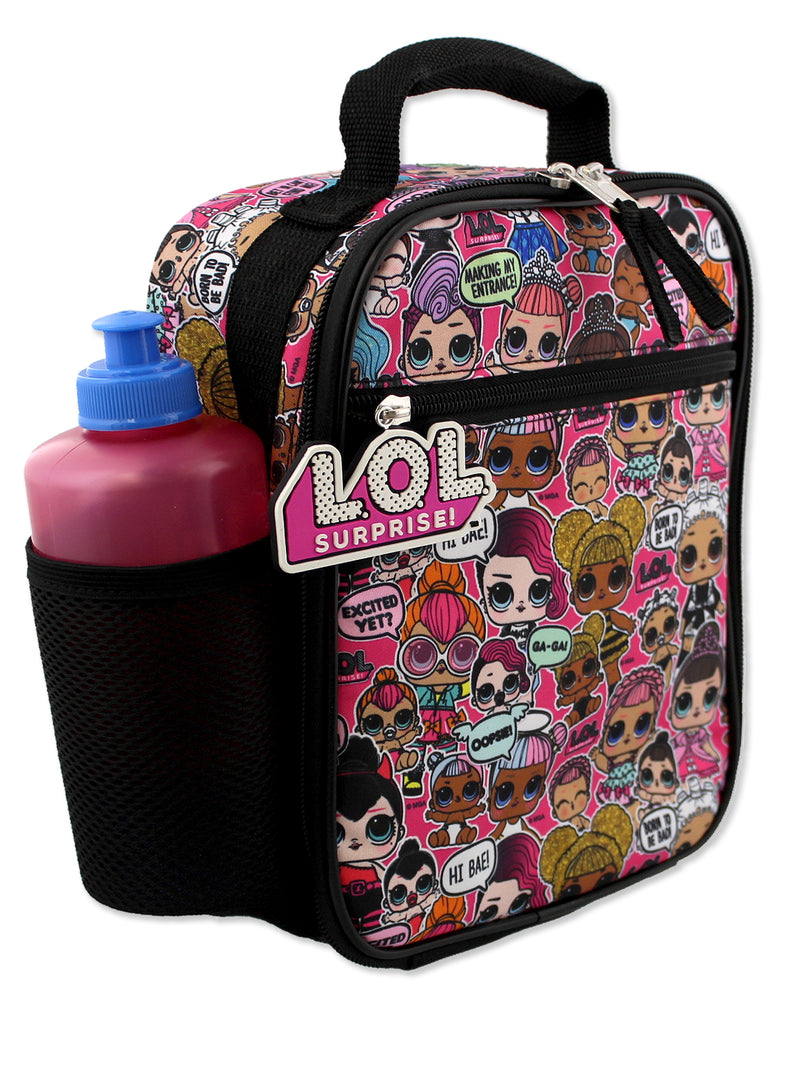 L.O.L. Surprise! Girls Soft Insulated School Lunch Box