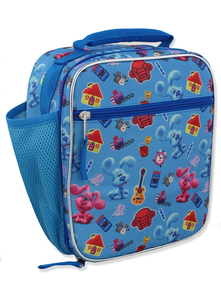 ai accessory innovations bluey kids lunch box bluey and bingo raised  character insulated lunch bag tote
