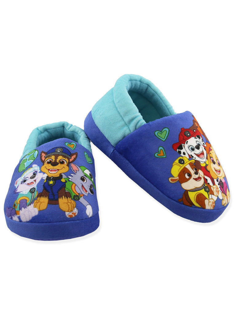 Skye and Everest Nickelodeon Boys and Girls Paw Patrol Slippers Chase ...