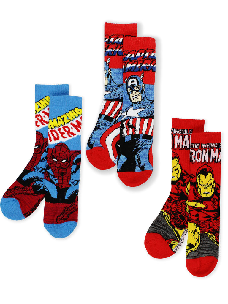 Marvel Socks Pack of 5 - Mens Socks Avengers Gifts for Men