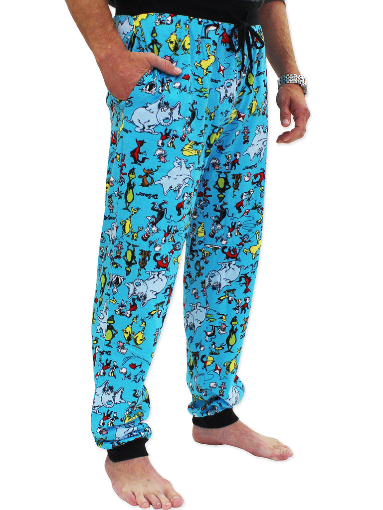 Dr. Seuss The Grinch Characters Holiday Jogger Lounge Pajama Pants – Yankee  Toybox