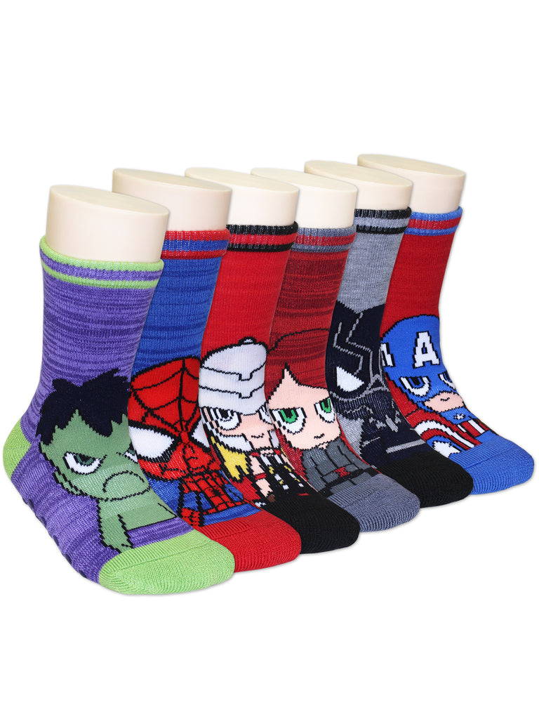 Gap Black Marvel Avengers 7 Pack Crew Socks