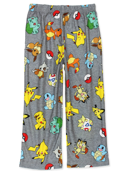 Pokemon Pikachu and Friends Kids Pajama Lounge Pants – Yankee Toy Box