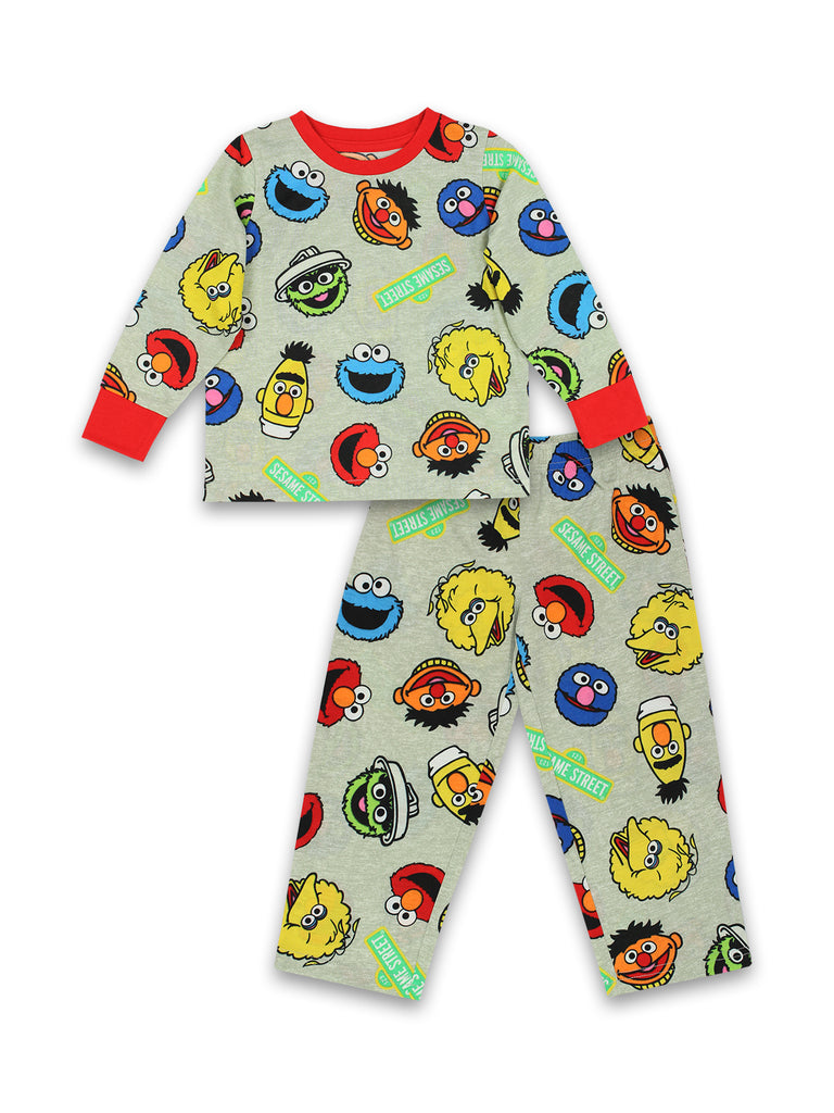 Sesame Street Baby Girls Elmo and Abby Cadabby Pajamas