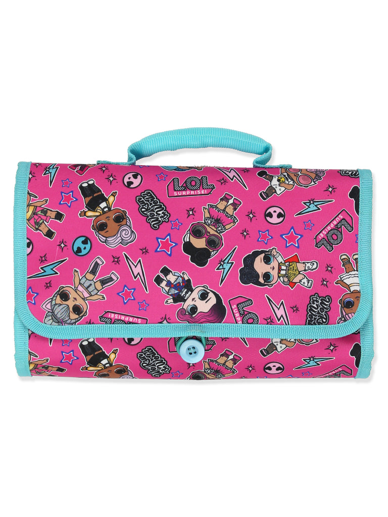 L.O.L. Surprise! Girls Soft Insulated School Lunch Box (One size, Black/Pink)