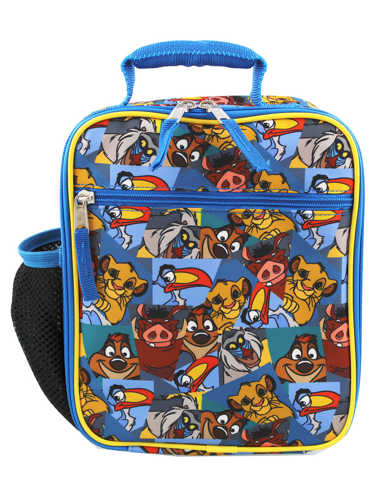 Disney Mickey Mouse Boys Girls Toddler Soft Insulated School Lunch Box One size, RedBlue