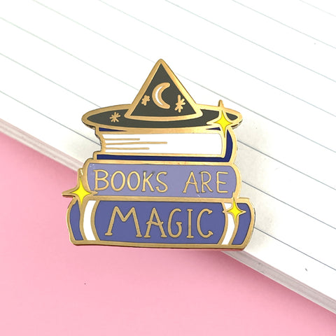 books are magic pin