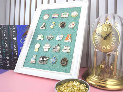 How to make an enamel Lapel pin display board in just 10 minutes! –  Jubly-Umph Originals