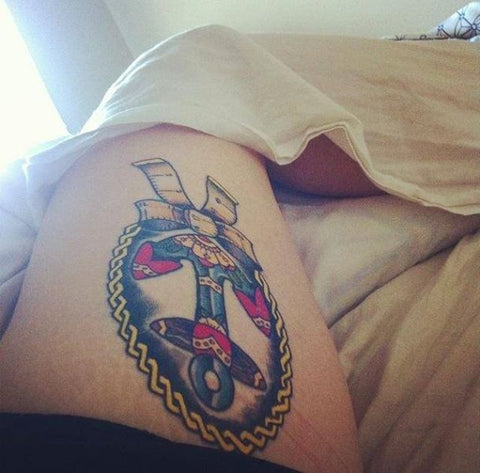Jodees Anchor tattoo with art by Jubly-Umph