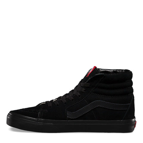 vans sk8 hi all black