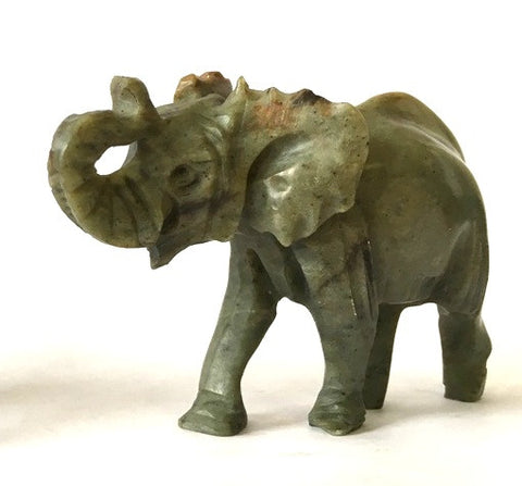 Mini Soapstone Elephant 8 cm