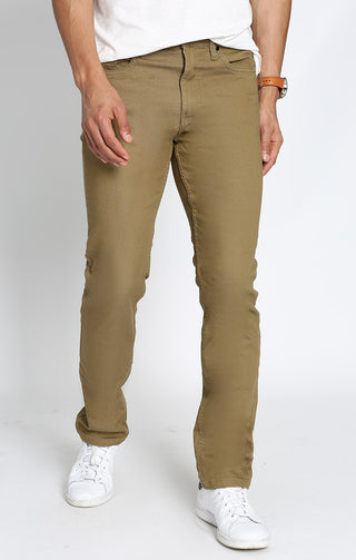 Ultimate 5-Pocket Straight Leg Sateen Pants