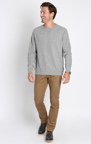 Forest Green Dynamic Ribbed Crewneck Sweater – JACHS NY