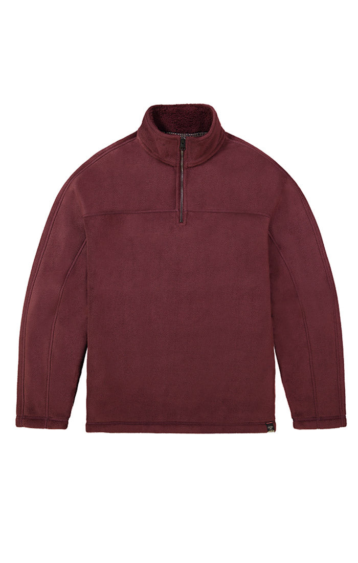 sherpa fleece pullover men