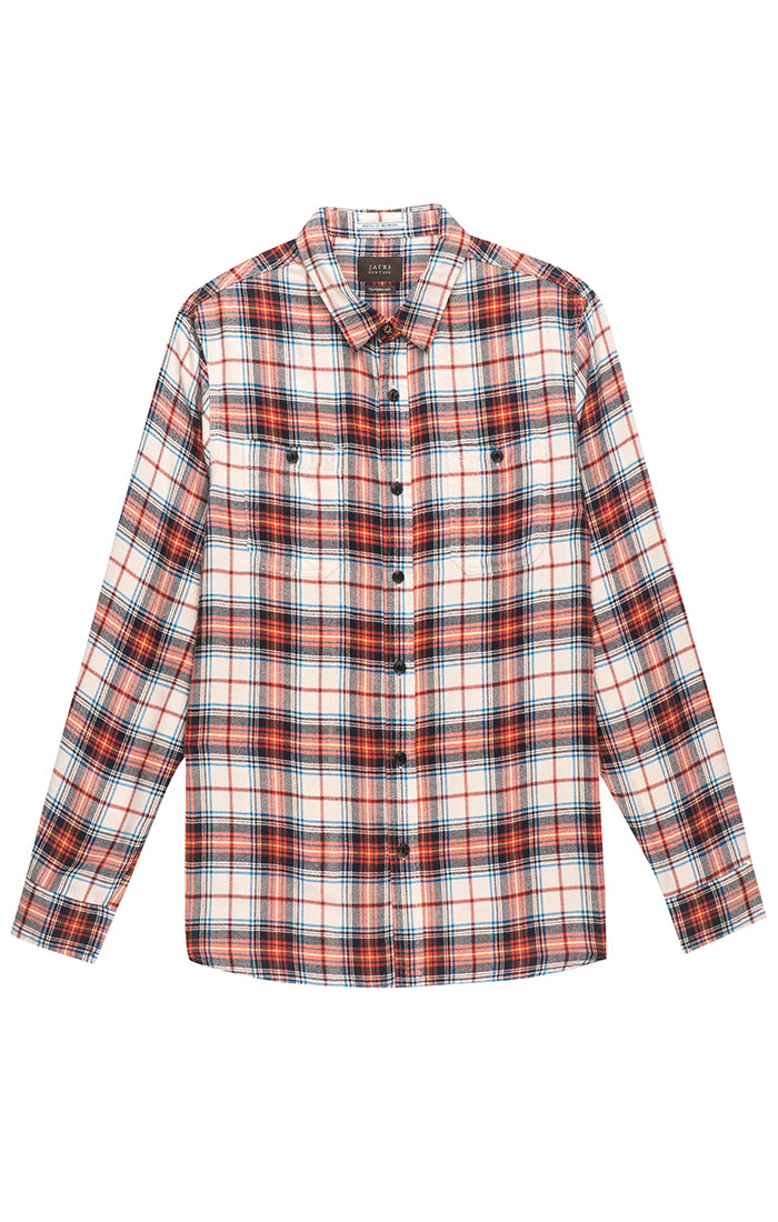 Tan SofBlend Flannel Shirt – JACHS NY