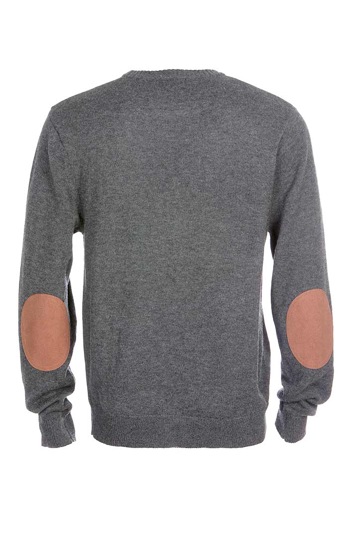 sweater with elbow patch