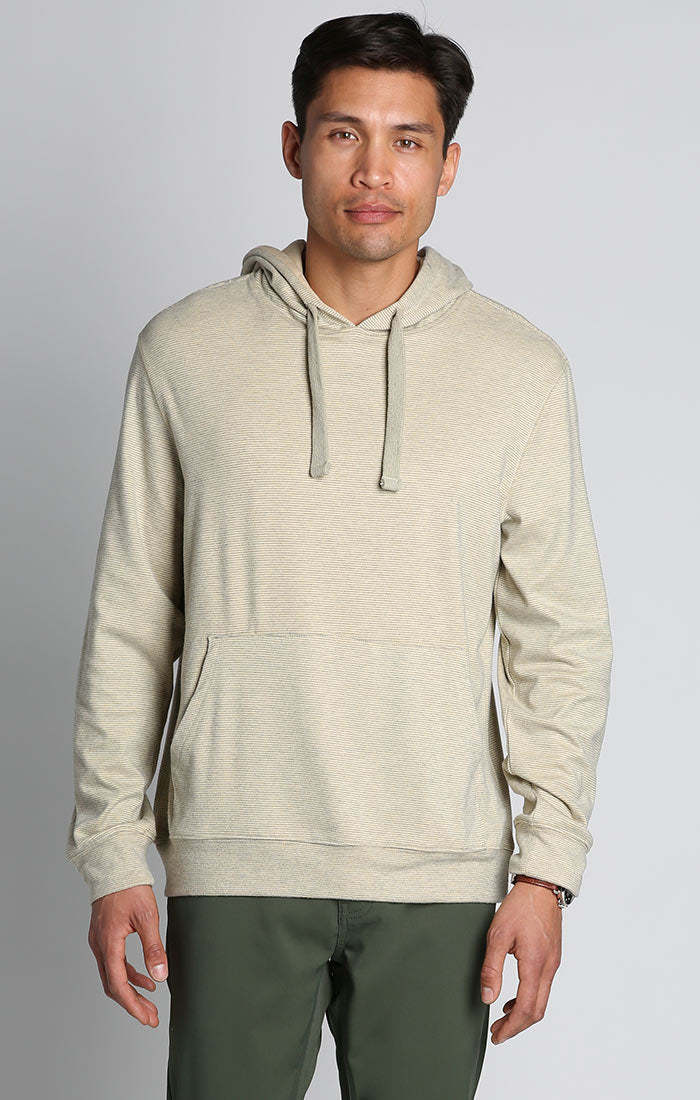 Ivory Stretch Poly Rayon Hoodie – JACHS NY