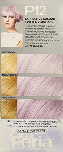 L X27 Oral Paris Feria Pastels Hair Color P12 Lavender Dusk