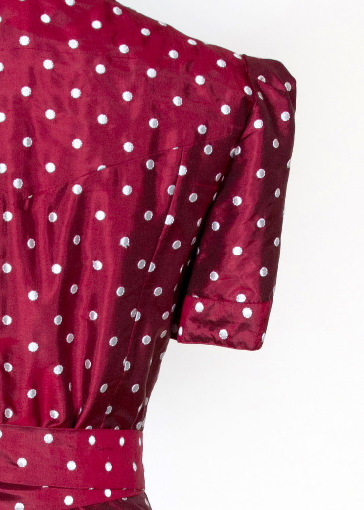 Diane Von Furstenberg polka dot betty dress | Isabella's Wardrobe
