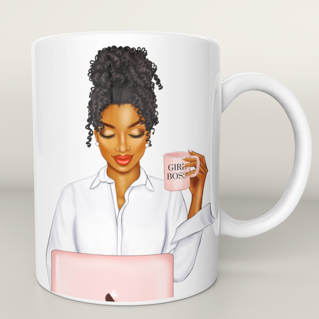 girl boss mug