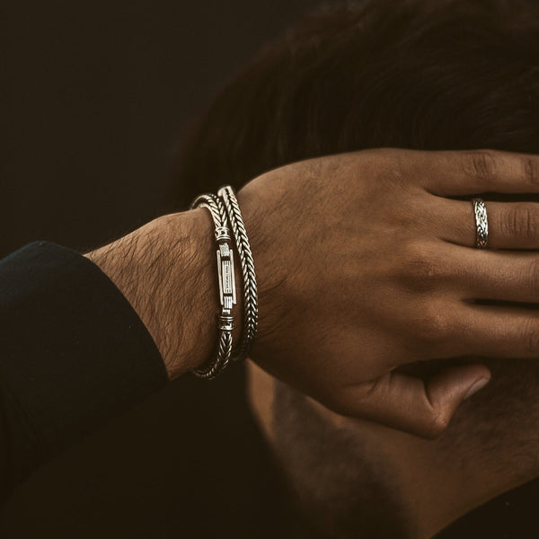 Men's Sterling Silver Bracelets | NineTwoFive