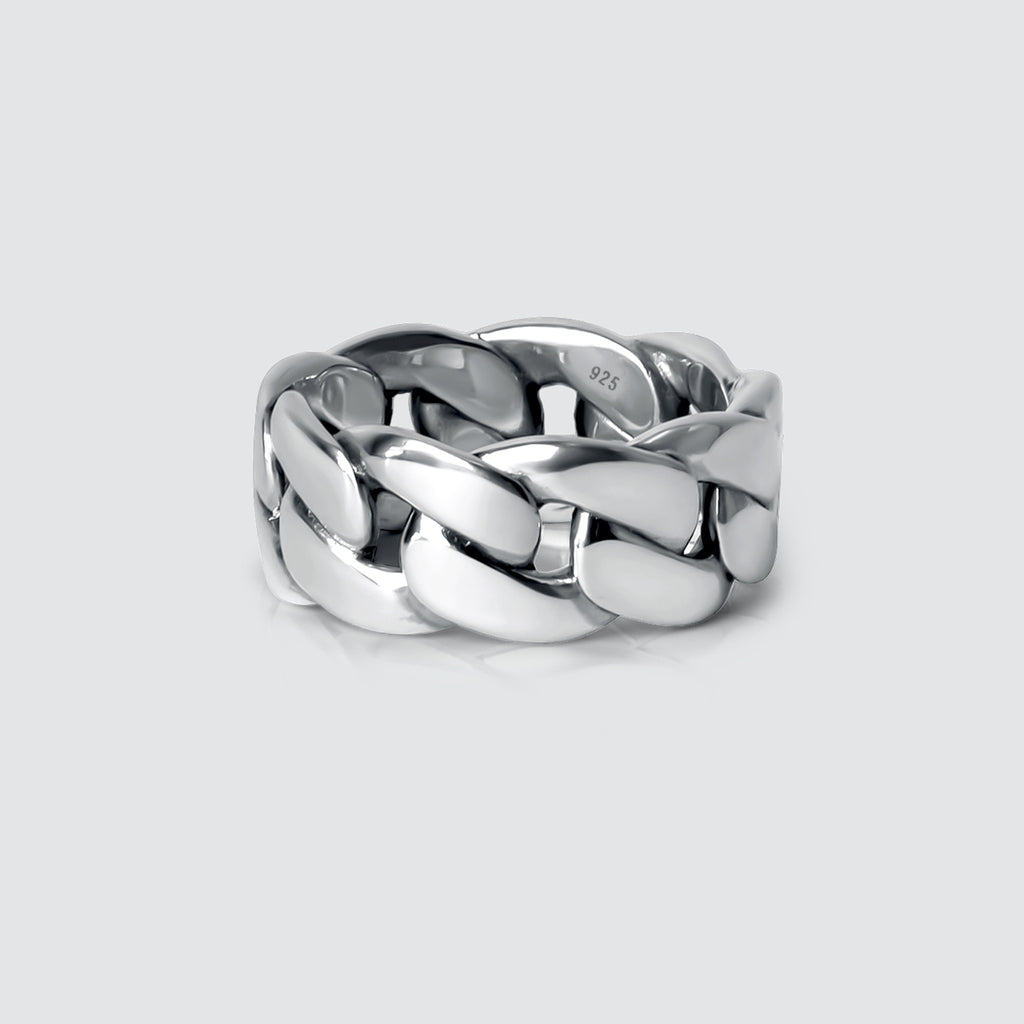 Louis Vuitton M00698 LV Onyx Signet Ring , Silver, M