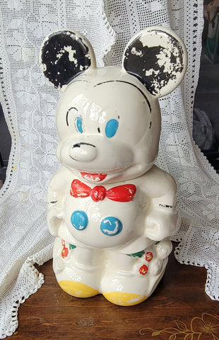 Picture of vintage Mickey Mouse cookie jar