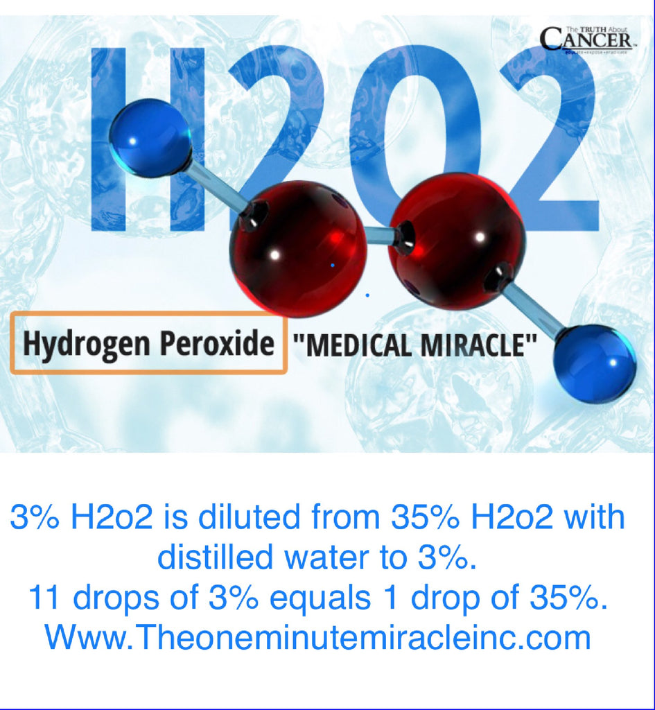 one minute miracle cure hydrogen peroxide