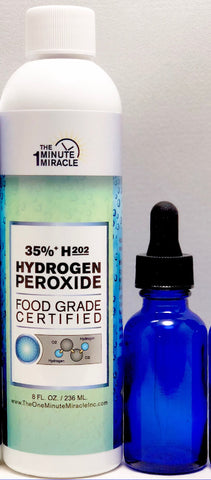 one minute cure hydrogen peroxide bath
