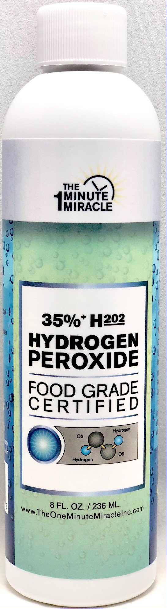 hydrogen peroxide the one minute cure