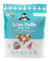 Celebration Recipe Love Puffs Party Time low-fat dog treats - Lord Jameson