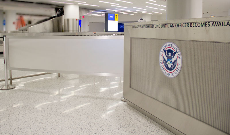 TSA JFK Security Post N Panel