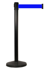 Black Friday Visiontron Retractable Belt Stanchion Blue Belt