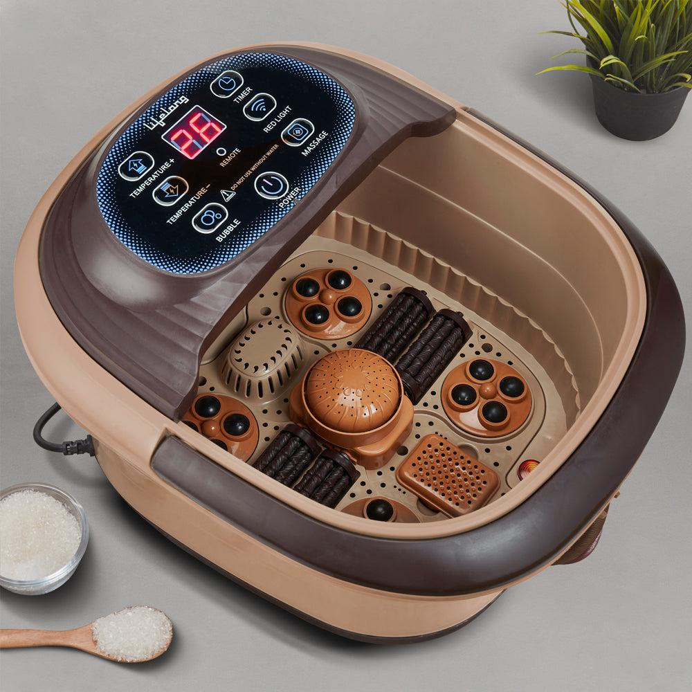 LifeLong Lifelong Foot Spa and Massager with Automatic Rollers