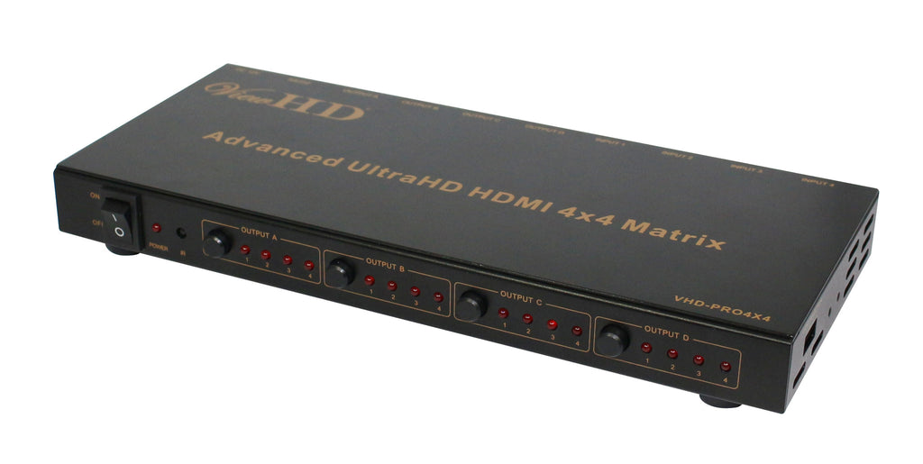 ViewHD Advanced Ultra HD / 4K HDMI 4x4 True matrix | VHD ...