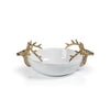 Gold Stag Ceramic Bowl- Medium STORE PICKUP ONLY