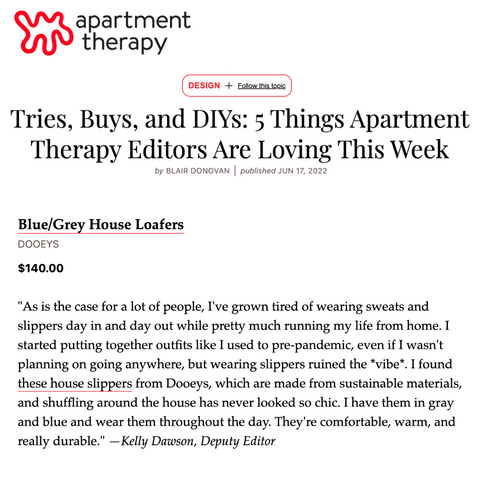 Apartment Therapy | Dooeys