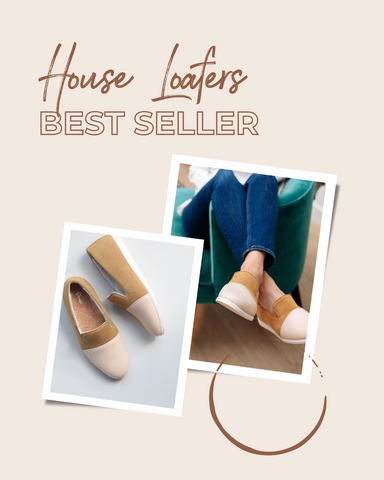 Dooeys Blush Cinnamon House Loafers