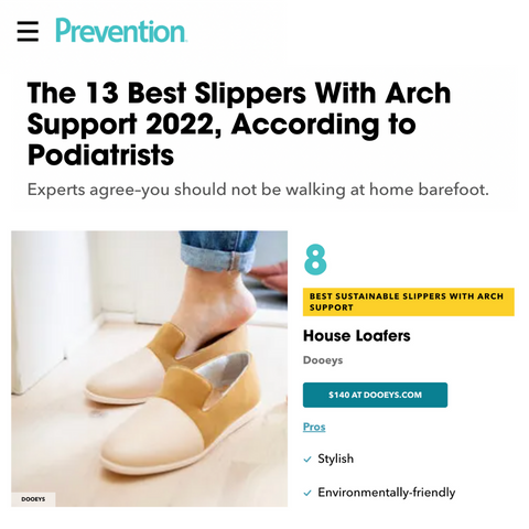 Women's House Shoes with Arch Support