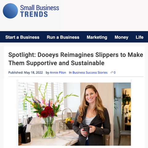 Dooeys | Small Business Trends | Supportive and Sustainable Slippers
