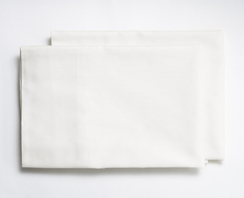 Packing to feel at home | Sol Organics Percale Organic Pillowcases